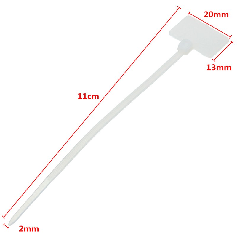 Set 100 sợi dây rút nylon đánh dấu dây điện tự khóa tiện lợi | BigBuy360 - bigbuy360.vn