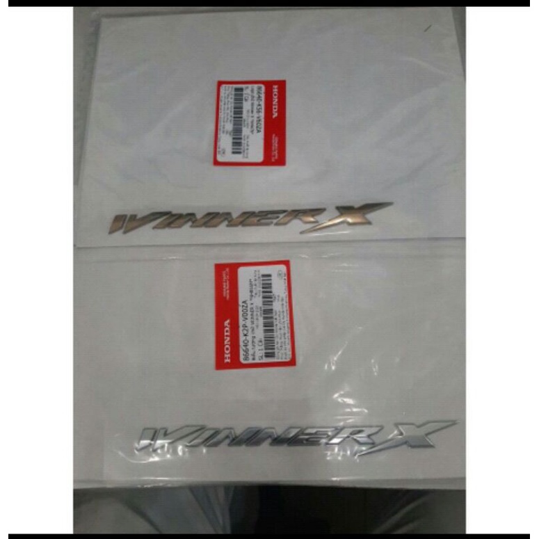 Tem chữ nổi winner x 150 v2  Chính hãng honda