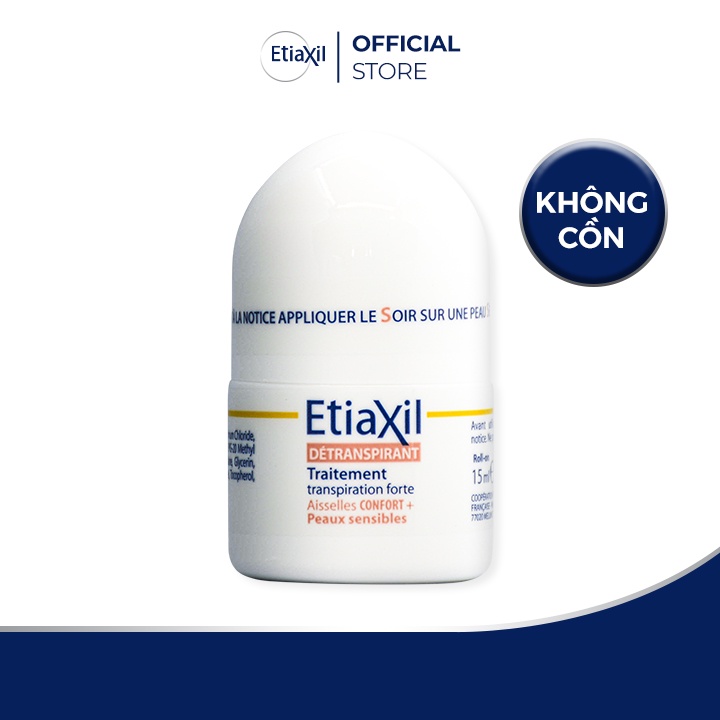 Lăn Khử Mùi Nhãn Nâu Dành Cho Da Siêu Nhạy Cảm Etiaxil 15ml