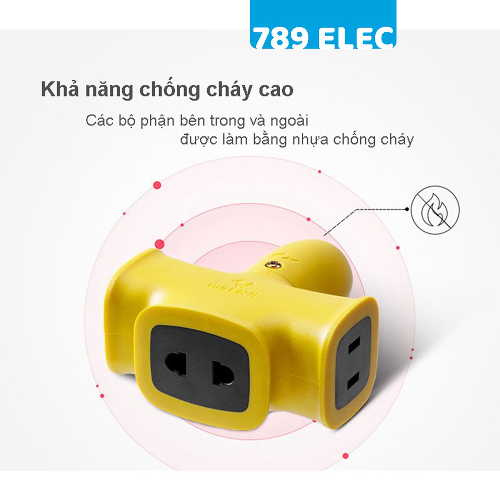Ổ cắm chống va đập 3 cổng BULL GN – C221X