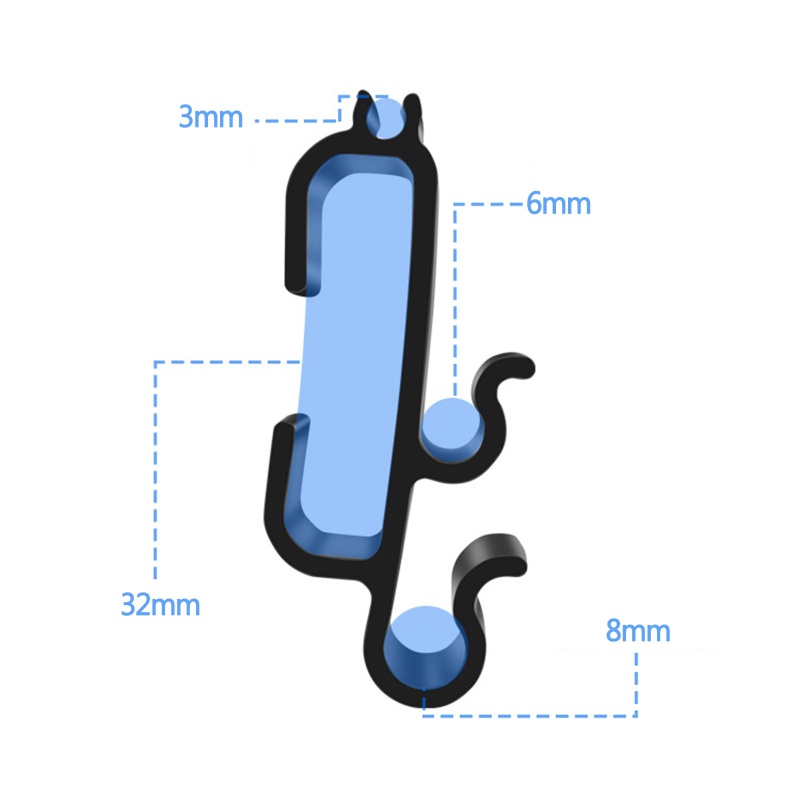 Phụ Kiện Kẹp Dây Cáp Tai Nghe Cho Kính Thực Tế Ảo Oculus Quest 2 Link VR