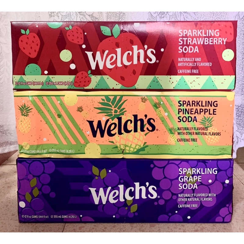 Nước ngọt Welch’s Nho,và Dâu Thơm Mỹ