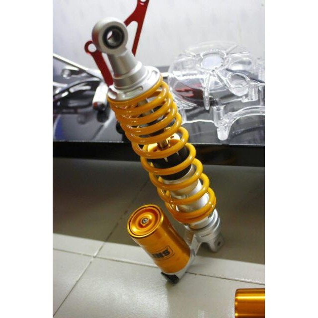 phuộc sau xe máy ohlins có bình dầu xe vision 2014 vario click shmode mio luvias