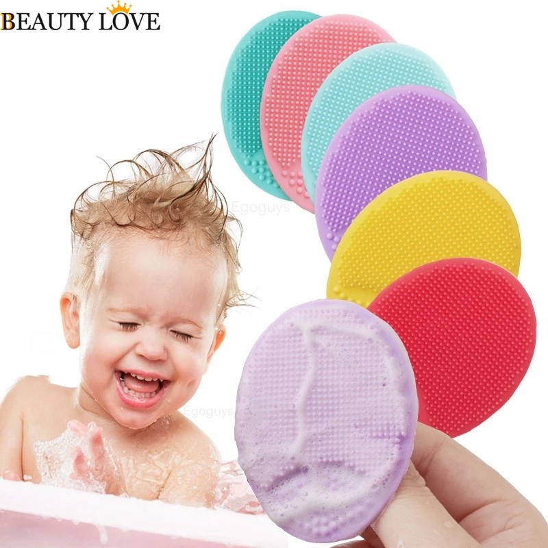 Bàn Chải Silicone Massage Mini Chống Thấm Nước Làm Sạch Sâu Lỗ Chân Lông