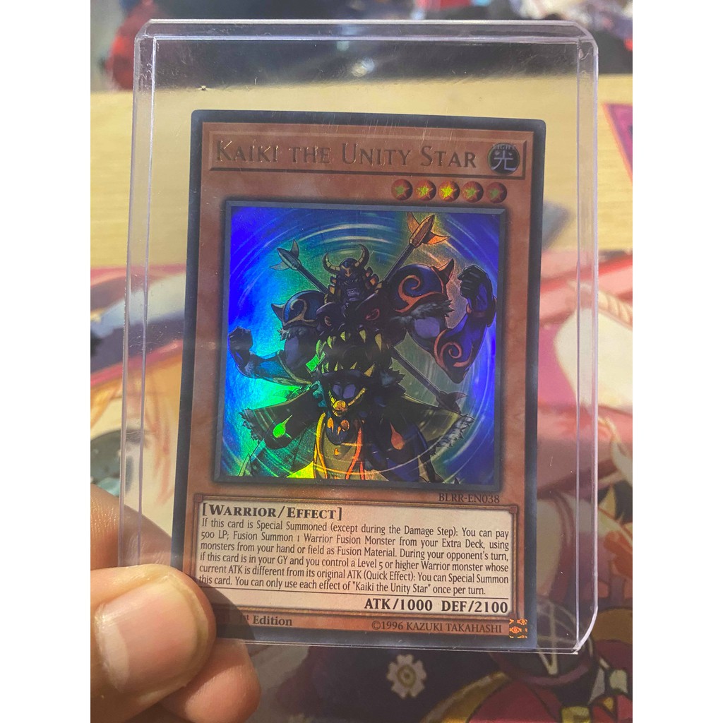 Lá bài thẻ bài Yugioh Kaiki the Unity Star – Ultra Rare - Tặng bọc bài nhựa bảo quản