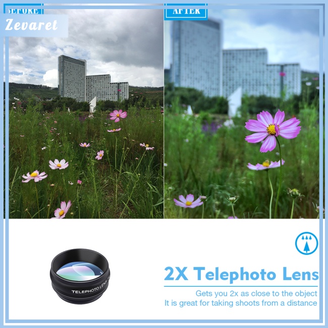 Bộ Lens Mở Rộng 10 Trong 1 Góc Rộng Marco 0.63X 198-Degree Fisheye X2 Lens 15X Cho Điện Thoại