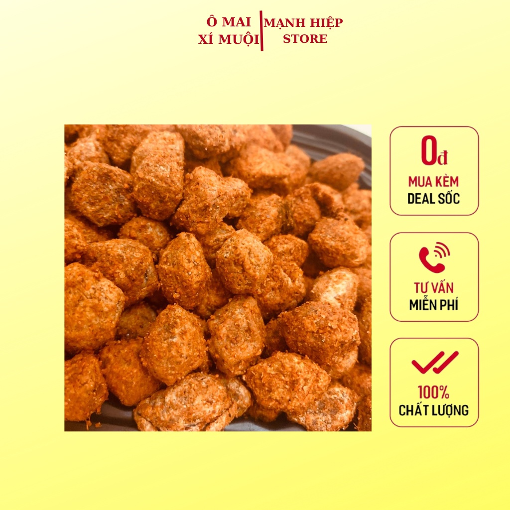 Ô mai xí muội chuẩn vị đặc sản Hà Nội chọn vị siêu ngon - 100gram - Bổ sung vitamin C, cải thiện làn da