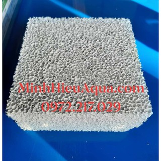 Sứ cốm lọc nước bể cá - Sứ vuông BACTERIA HOUSE CULTURE PURE 10x10x5cm