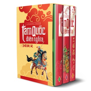 Sách: Combo Tam Quốc Diễn Nghĩa (Hộp 3 Tập)