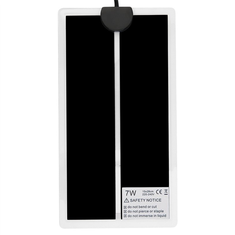 Tấm lót sưởi nhiệt cho bò sát 7W EU 220V dễ dùng