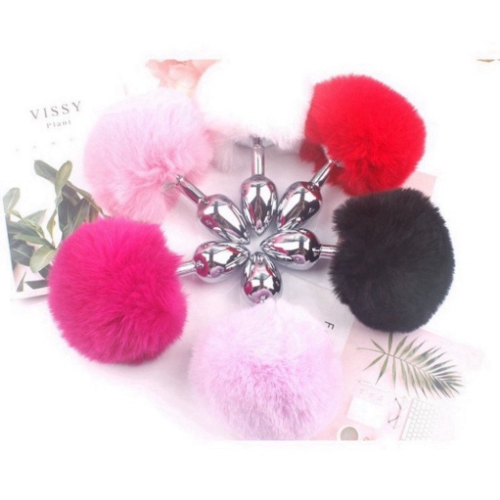 Đuôi thỏ Bunny Cosplay lông xù bông dễ thương cute sexy quyến rũ gợi cảm phong cách Gothic BDSM cho bạn gái ảnh thật | BigBuy360 - bigbuy360.vn