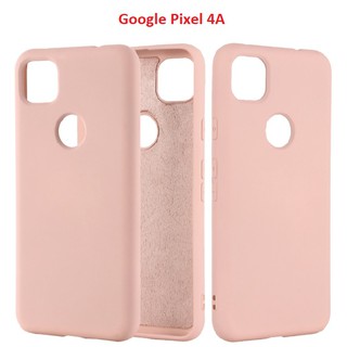 Ốp Lưng Dẻo Google Pixel 4a Pure Color Liquid Silicone Chính Hãng