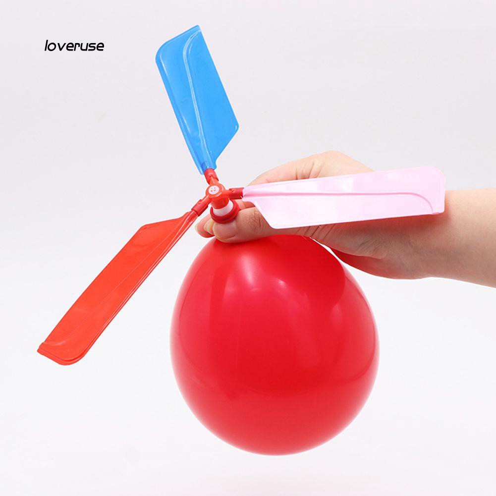 Bộ đồ chơi bóng bay trực thăng thiết kế vui nhộn cho trẻ em