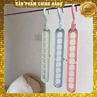 Móc 9 lỗ treo quần áo đa năng [ phukienthoitrang29 ]