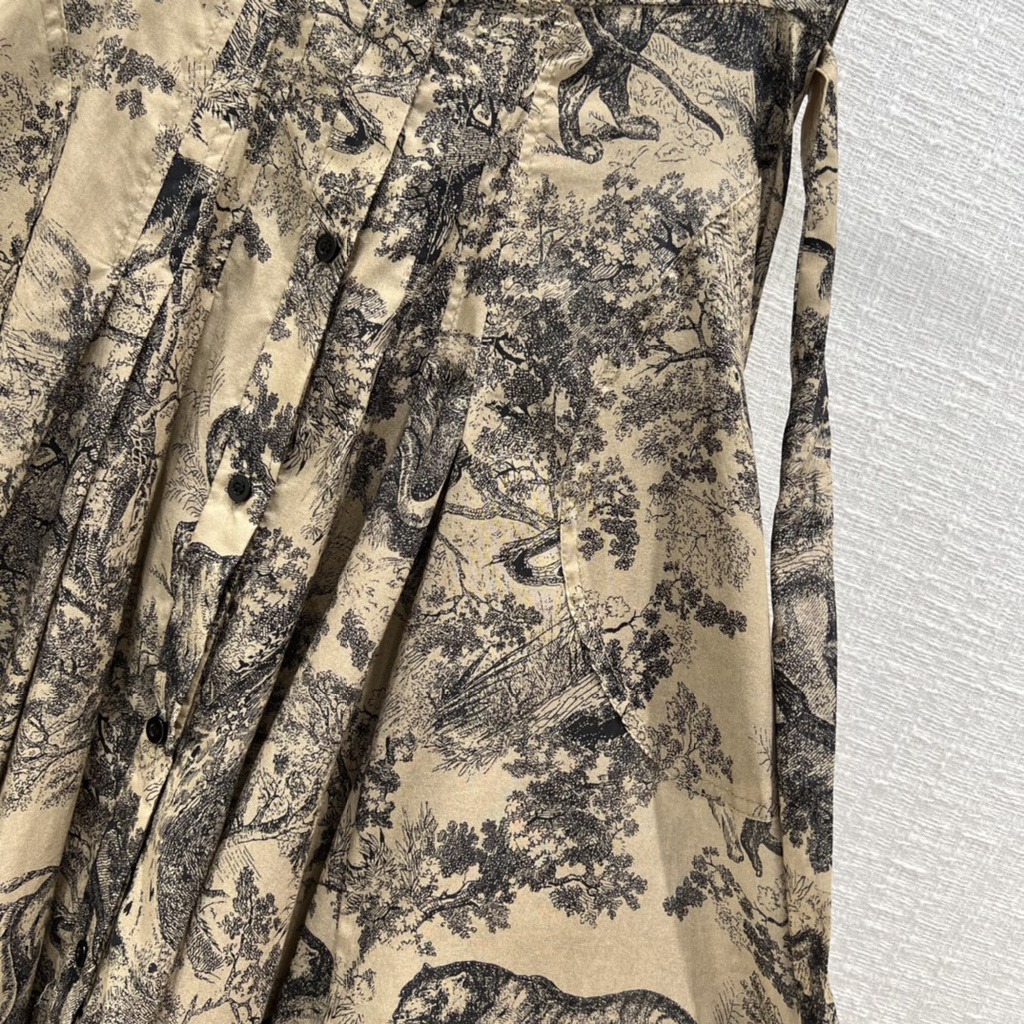 Chân váy nữ thời trang cao cấp Christian Dior CD phong cách cổ điển, thanh lịch