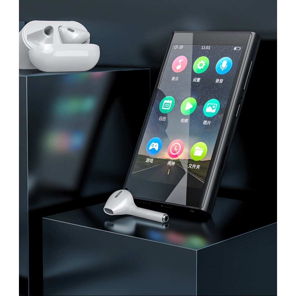 Máy Nghe NhạC MP3 RUIZU H10 IPS HD Bluetooth 5.0 16G/32G Hifi ChấT LượNg Cao