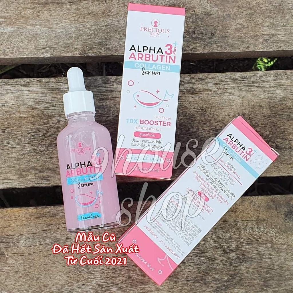 01 Serum Mặt ALPHA ARBUTIN SERUM 10X BOOSTER (Face) Thái Lan 50ml