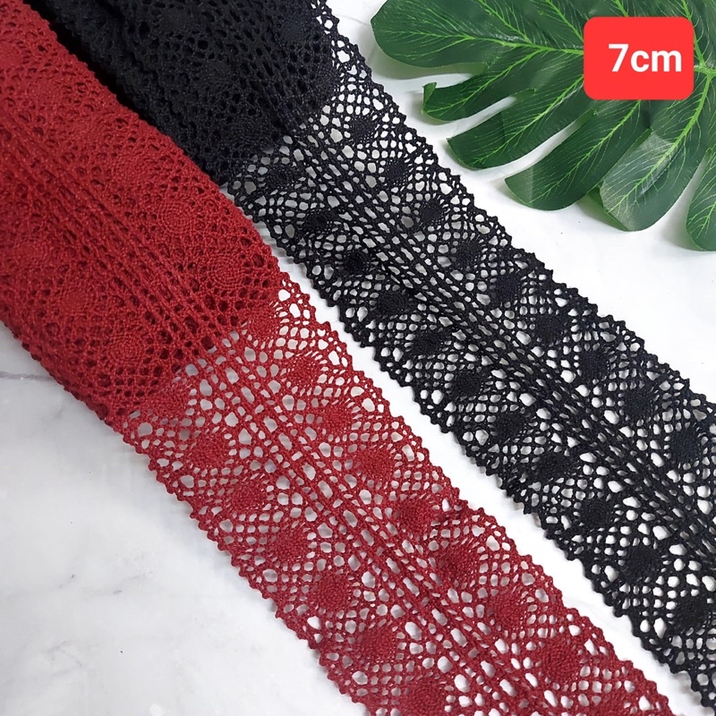 Ren chỉ cotton trang trí , size 7cm