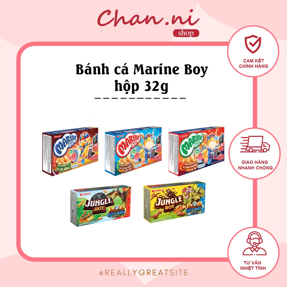 Bánh cá Marine Boy hộp 32g