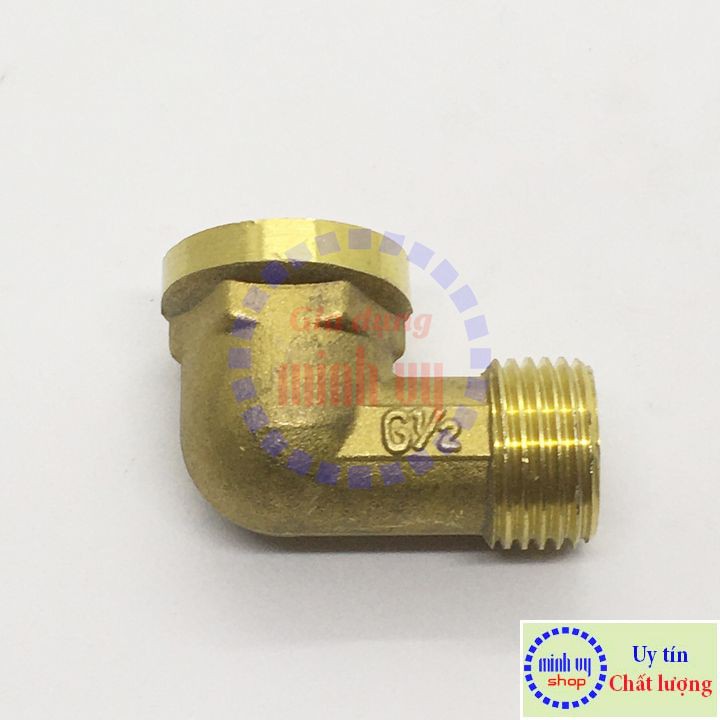 Co nối ống điếu 21mm (1/2&quot;) đồng đúc