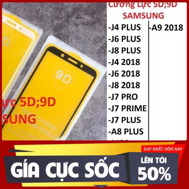 [CHÍNH HÃNG ] [FULL BOX] Kính cường lực Full màn hình J7 Prime, J7 Pro, J7 Plus [GIẢM GIÁ]