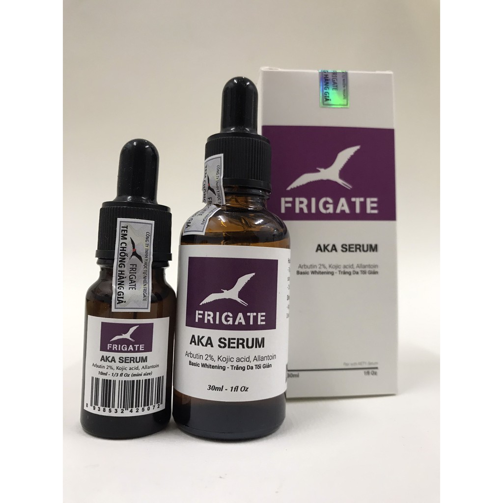 Serum AKA Frigate 30ml - Da trắng hồng với Arbutin, Kojic Acid, Allantoin