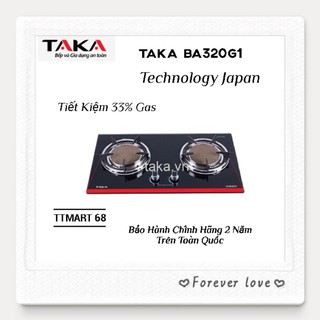 Bếp Gas Âm Hồng Ngoại Quality Japan TAKA BA320G1