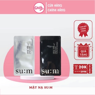 Mặt Nạ Sủi Bọt Thải Độc SUM 37