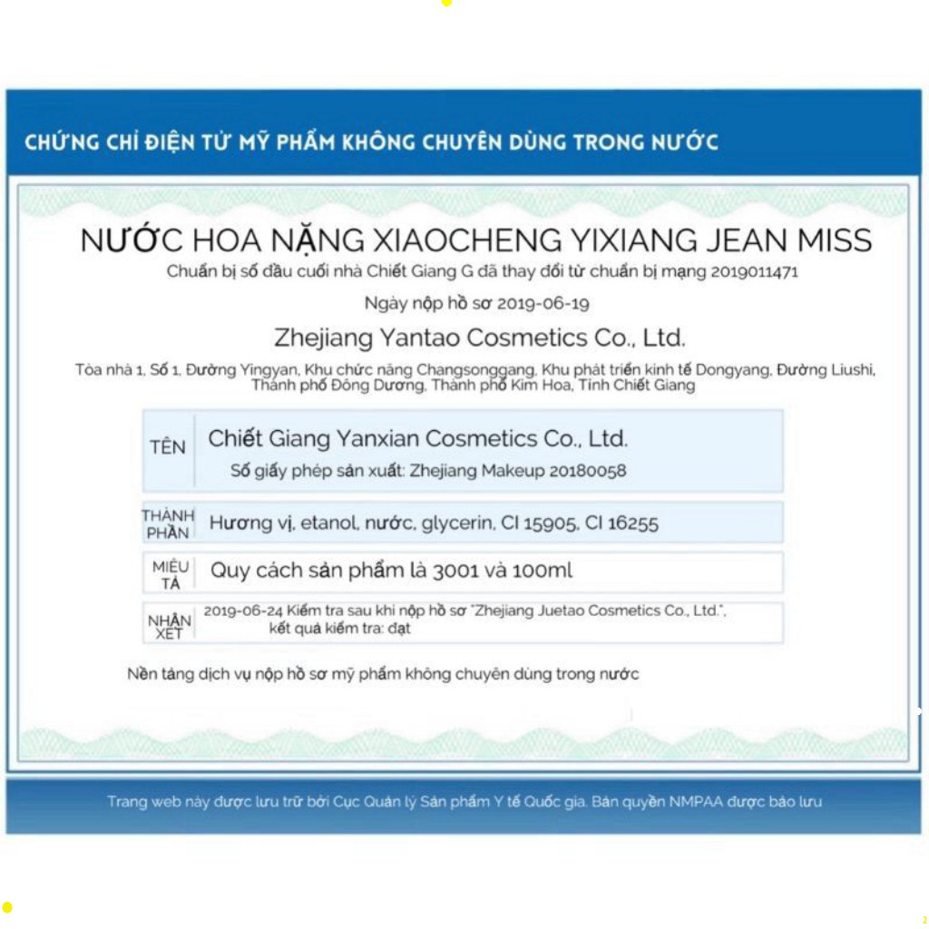 Nước Hoa nữ mini thơm lâu hàng nội địa trung, chai nước hoa Đôi Chân chính hãng KARRI YANTAO 30ML giá rẻ HT | Thế Giới Skin Care