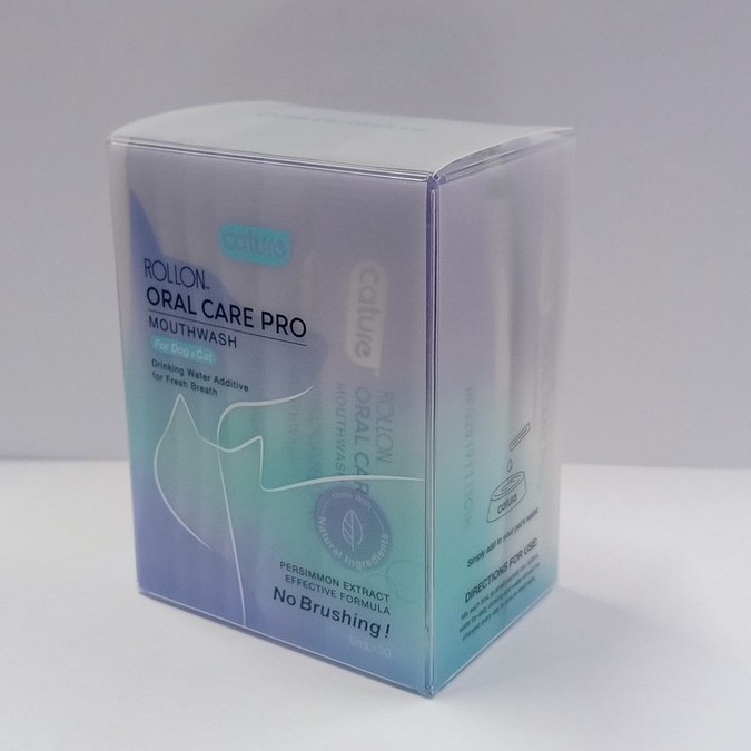 Nước Vệ Sinh Miệng Chó Mèo Giảm Mùi Hôi - Cature Rollon Oral Care Pro MOUTHWASH 30 TÉP