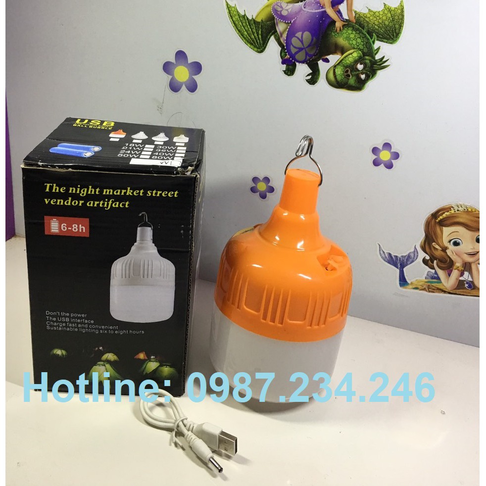 FLASH SALE - Bóng led trụ Cam tích điện 30W, 60W, 80W, 100W, 150W