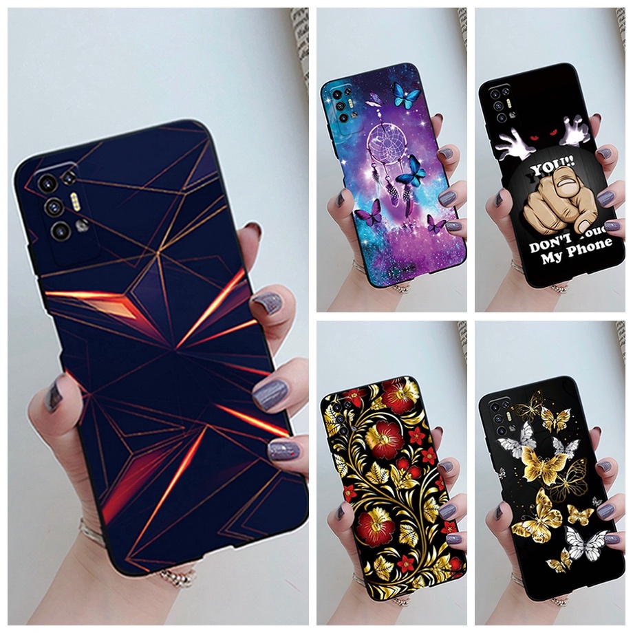 Ốp Điện Thoại Silicon Mềm Chống Sốc Thời Trang Cho Tecno Pova 2 Tecno Pova 2 Pova2 LE7