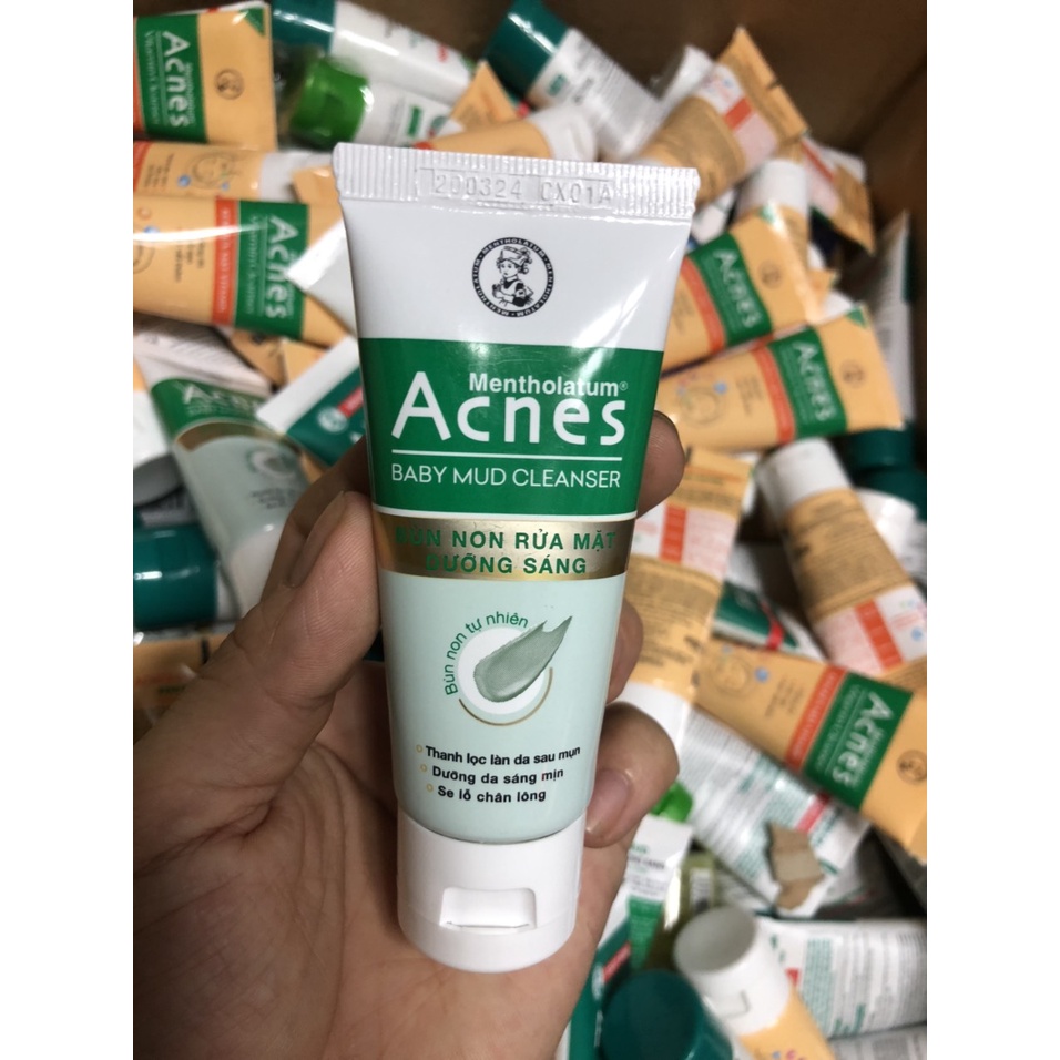✅Sữa rửa mặt ACNES sáng da mờ sẹo mờ thâm 25g