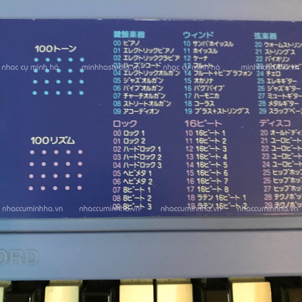 Đàn Organ Nhật Casio CTK-55. Đàn đã qua sử dụng chạy hoàn hảo mọi chức năng