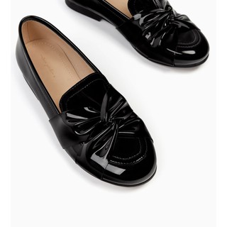Giày Zara loafer da bóng size 36