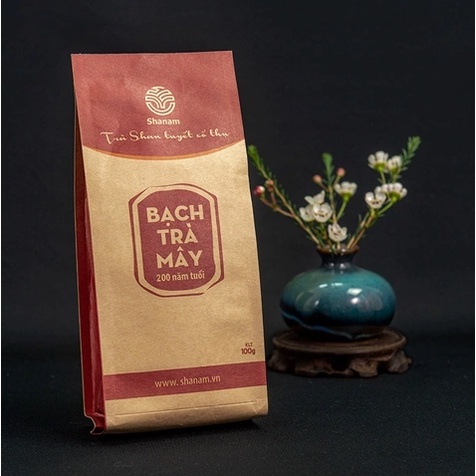 Bạch Trà Mây 200 Nam Tuổi Trà Shanam (TL:100gram)