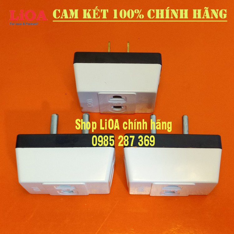 Ổ Cắm 3 Ngả LIOA Lỗ Cắm Siêu Chắc