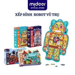 Đồ Chơi Xếp Hình Robot Vũ Trụ Mideer Irregular Puzzle