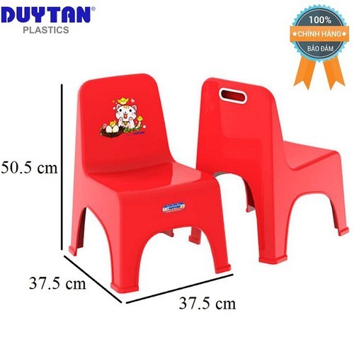 Ghế  Nhựa baby Duy Tân- Kích thước:  37.5 x 37.5 x 50.5 cm