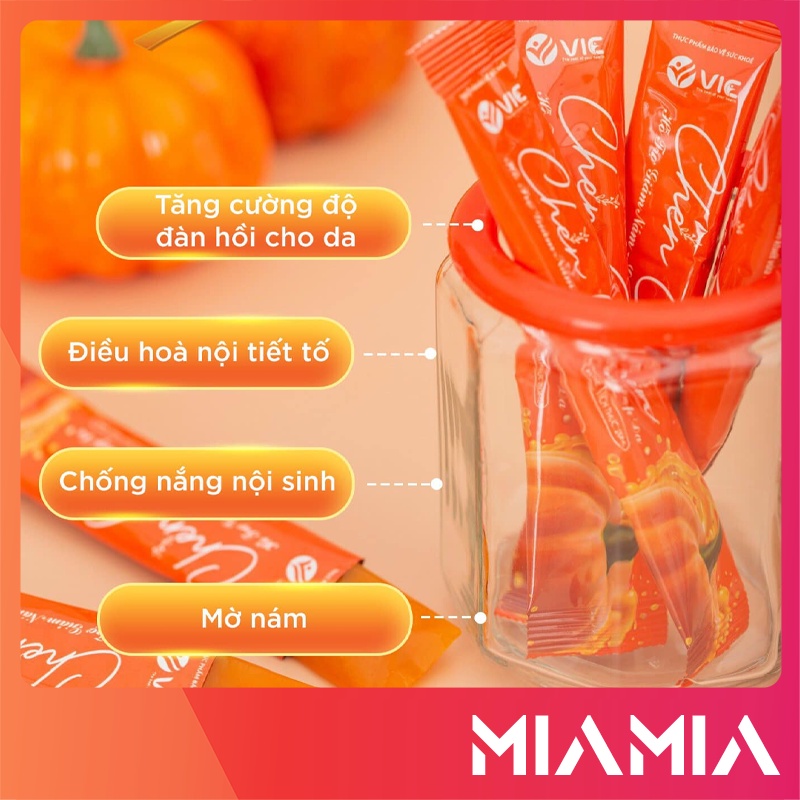 Thạch Bí Đỏ Chen Chen Vic Hỗ Trợ Giảm Thâm Nám Chính Hãng