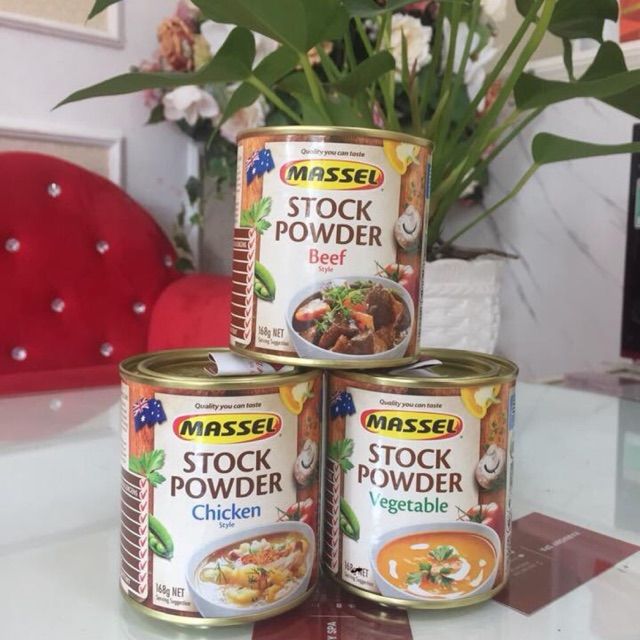 Hạt nêm Massel Úc 100% không bột ngọt cho bé ăn dặm