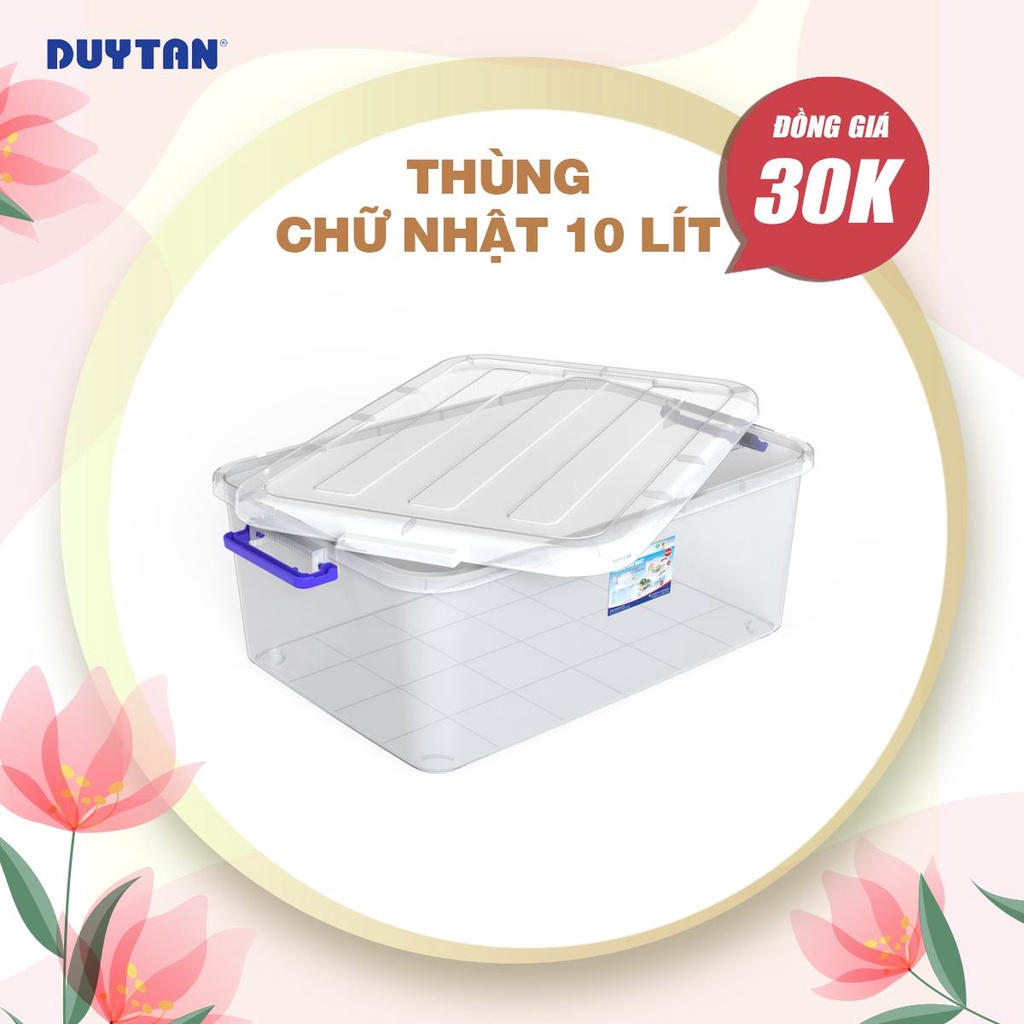 THÙNG NHỰA DUY TÂN LOẠI ĐỤC BÁNH XE- LOẠI TRONG KHÔNG BÁNH XE