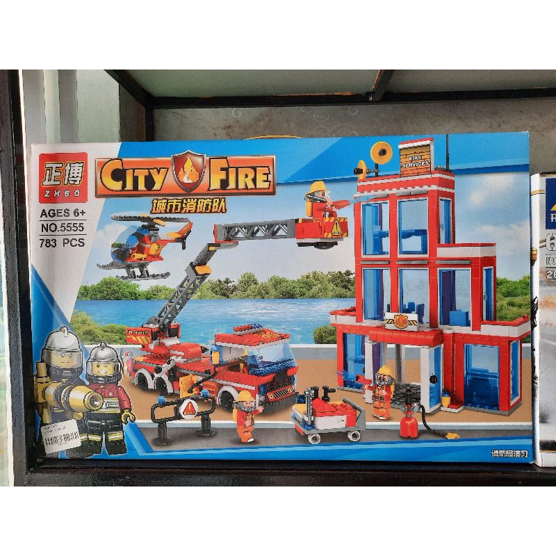 Lego trụ sở cứu hỏa