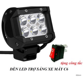 Đèn Led C6 Loại Tốt Tặng công tắc