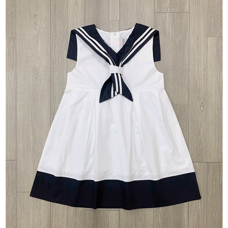 Váy bé gái- Đầm thủy thủ bé gái thương hiệu Jam&Jenny xuất Châu Âu cho bé từ 12 đến 38kg