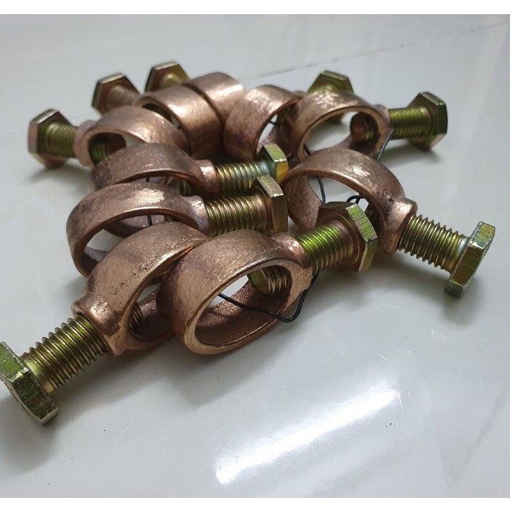 Cọc tiếp địa mạ đồng LOẠI TỐT phi 16 dài 2.4m