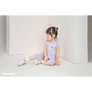 Quần legging lửng cho bé gái Chaang active