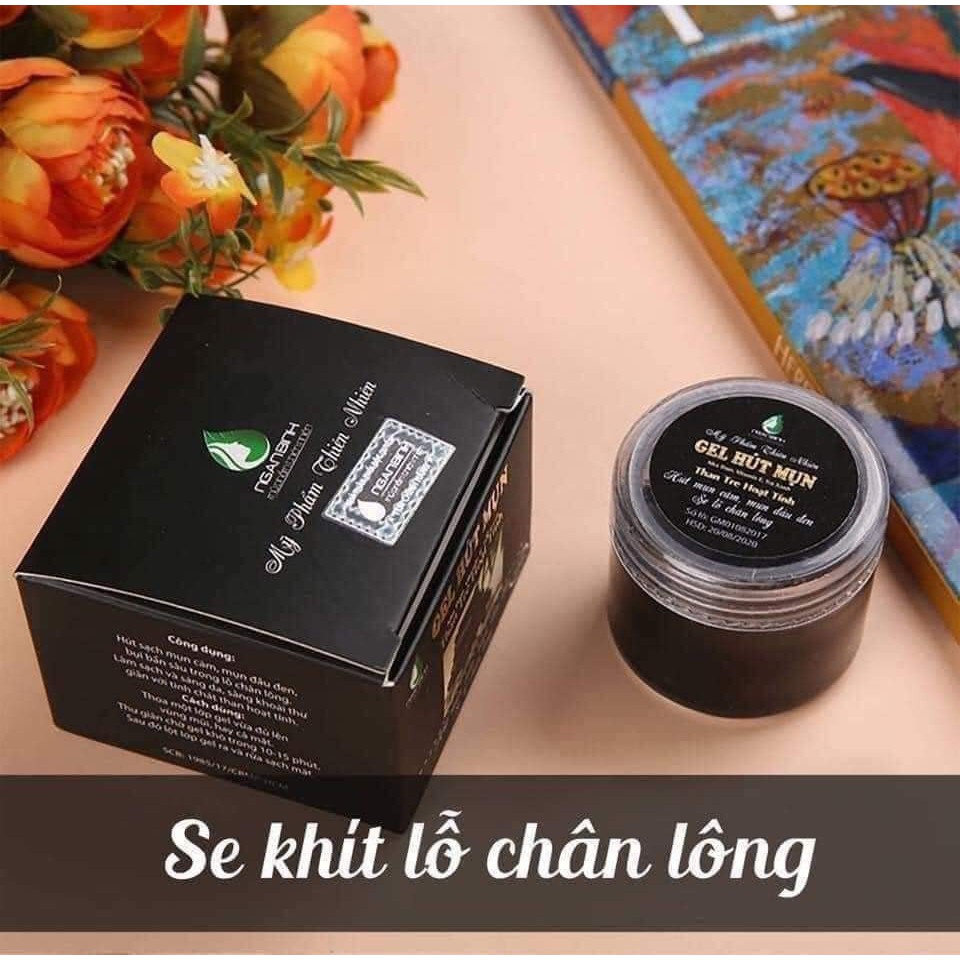 (MUA 1 TẶNG 1,tổng 2 gel than) gel lột mụn than tre chính hãng,gel hút mụn than tre hoạt tính