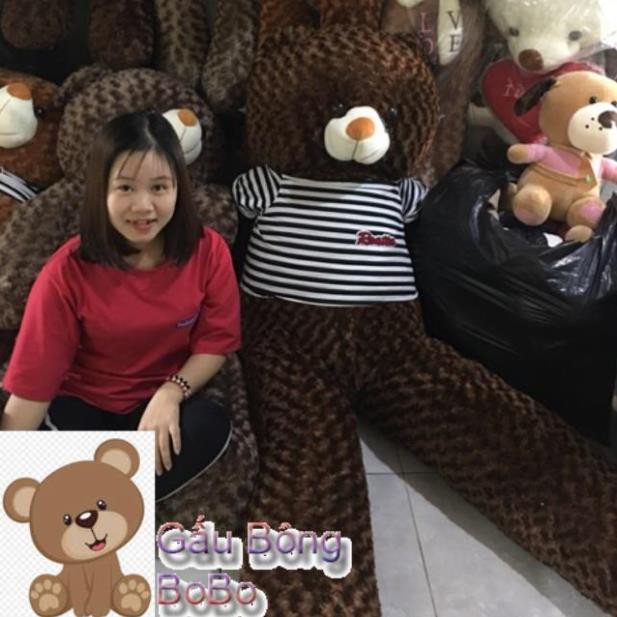 [BOBO] Gấu bông Teddy khổ 2m bông gòn VNXK (Bán lẻ rẻ như bán buôn)ảnh thật 100%