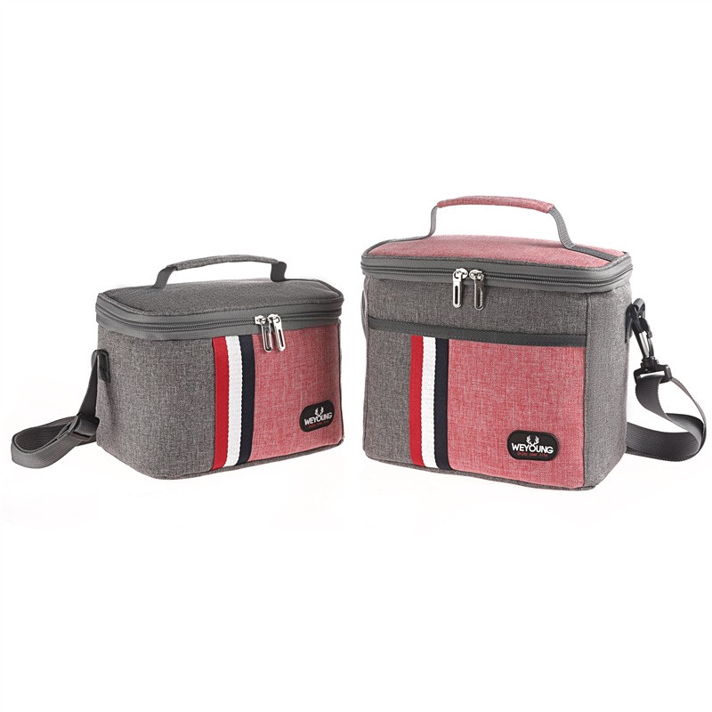 Túi giữ nhiệt bằng chất liệu lá nhôm đựng hộp cơm trưa tiện dụng đi picnic | BigBuy360 - bigbuy360.vn